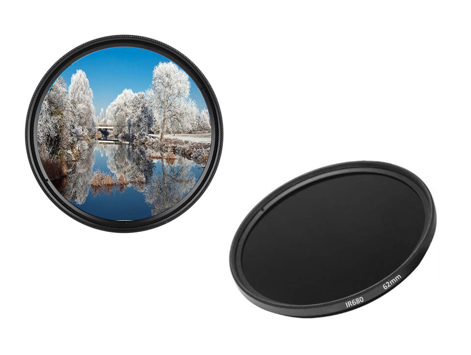 Produktbild von Infrarotfilter 62 Mm IR720 – IR-Passfilter Von DHD Digital, Für Objektive, 2 Jahre Garantie, Einschraubbar