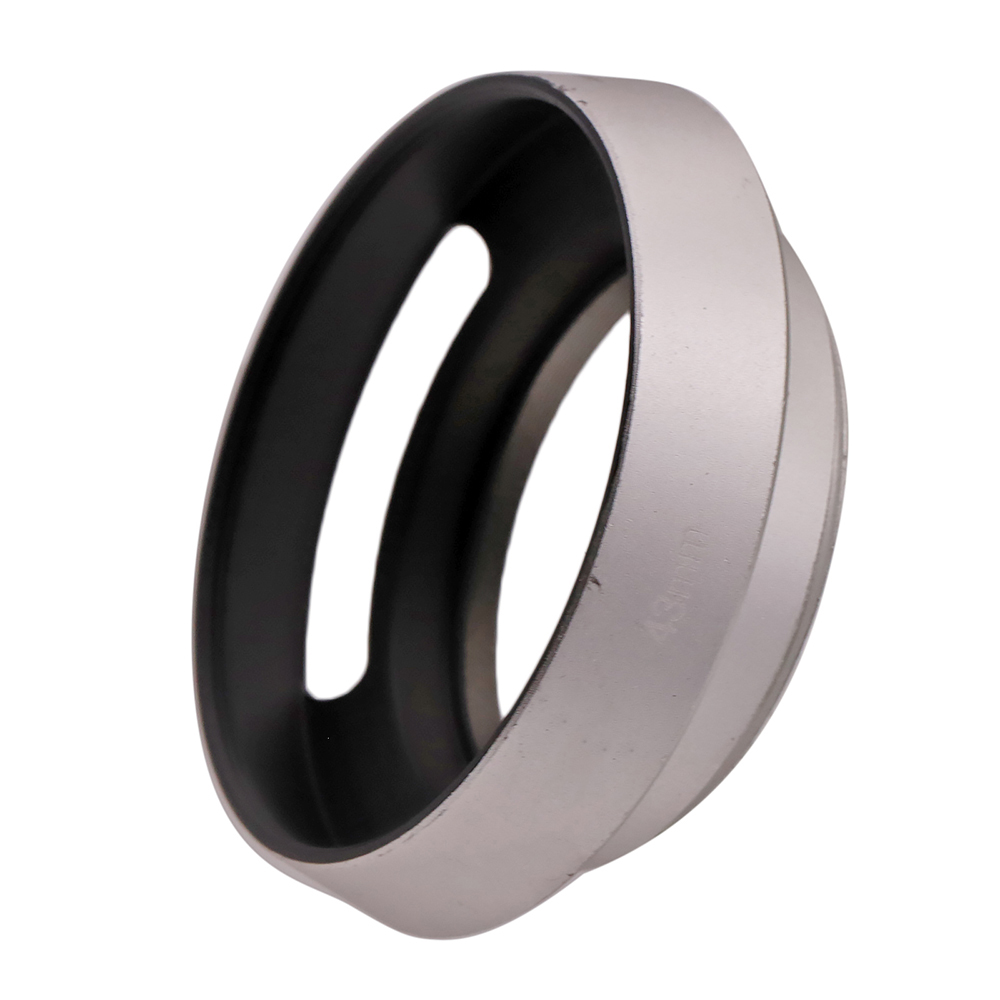 Universelle Metall-Gegenlichtblende 43mm – Schwarze Schlitzblende Für Schärfere Fotos Ohne Streulicht