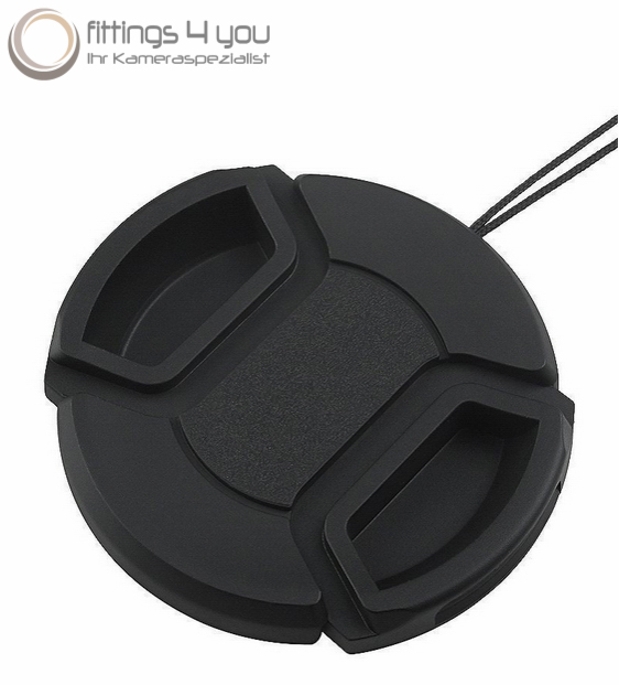 ZAORUN Camera Accessories Lens Copriobiettivo Fotocamera Center Pinch 77mm (Nero