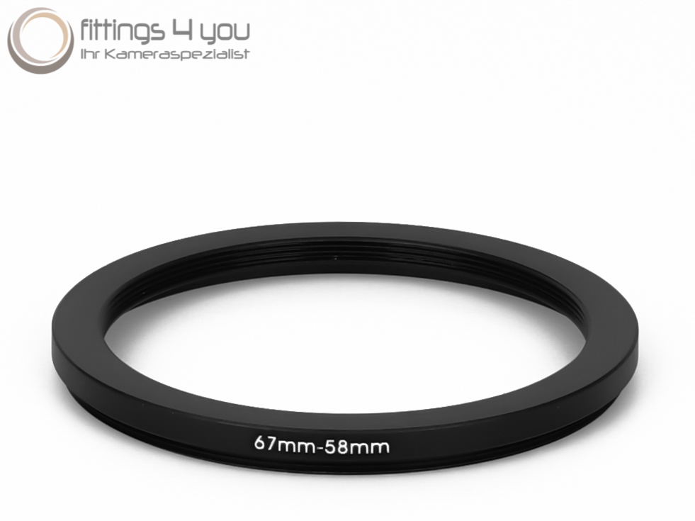 Anello Step Up Da 58-67mm Alluminio Di Grado Aeronautico - K&amp;F Concept